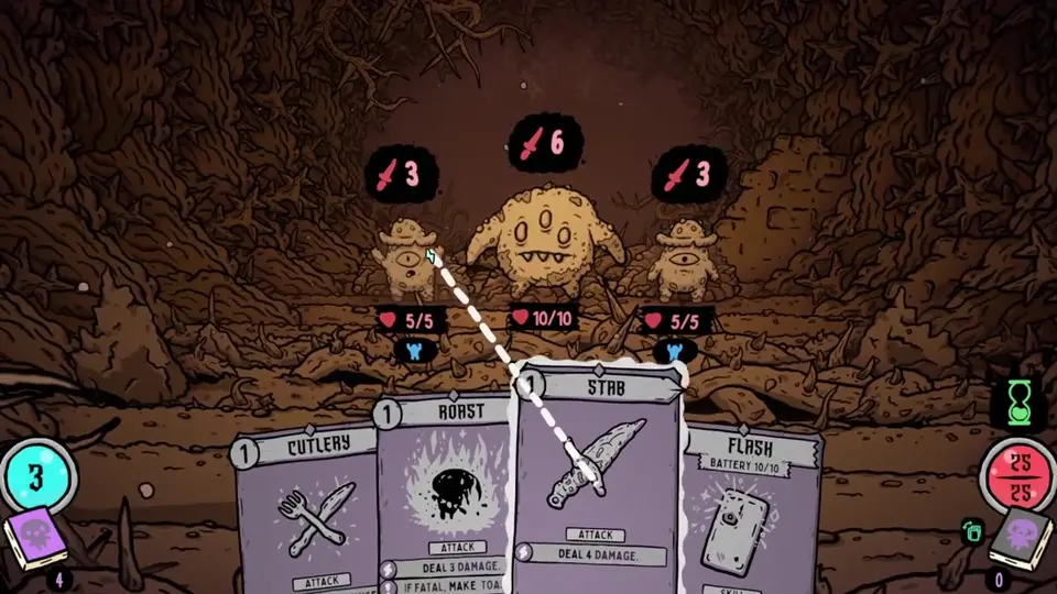 Shroom and Gloom Paperboy Fireballs feed or heal