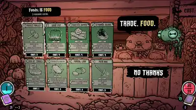 Shroom and Gloom soup pot using roasted enemies